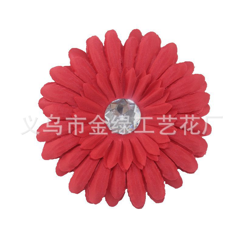 欧美儿童头带gerbera daisy雏菊水钻太阳花朵宝宝发饰非洲菊发夹