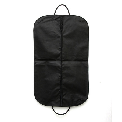 防塵罩包裝西服無紡布袋子防塵袋大圓袋拉鏈手提折疊西裝可印LOGO