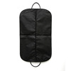 防塵罩包裝西服無紡布袋子防塵袋大圓袋拉鏈手提折疊西裝可印LOGO