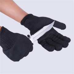 Junyu SF7035 Cut-Resistant Gloves: Polyester Fiber, Steel Wire, Puncture-Proof, Slash & Blade-Resistant, Enhanced Level 5 Protection Against Scratches