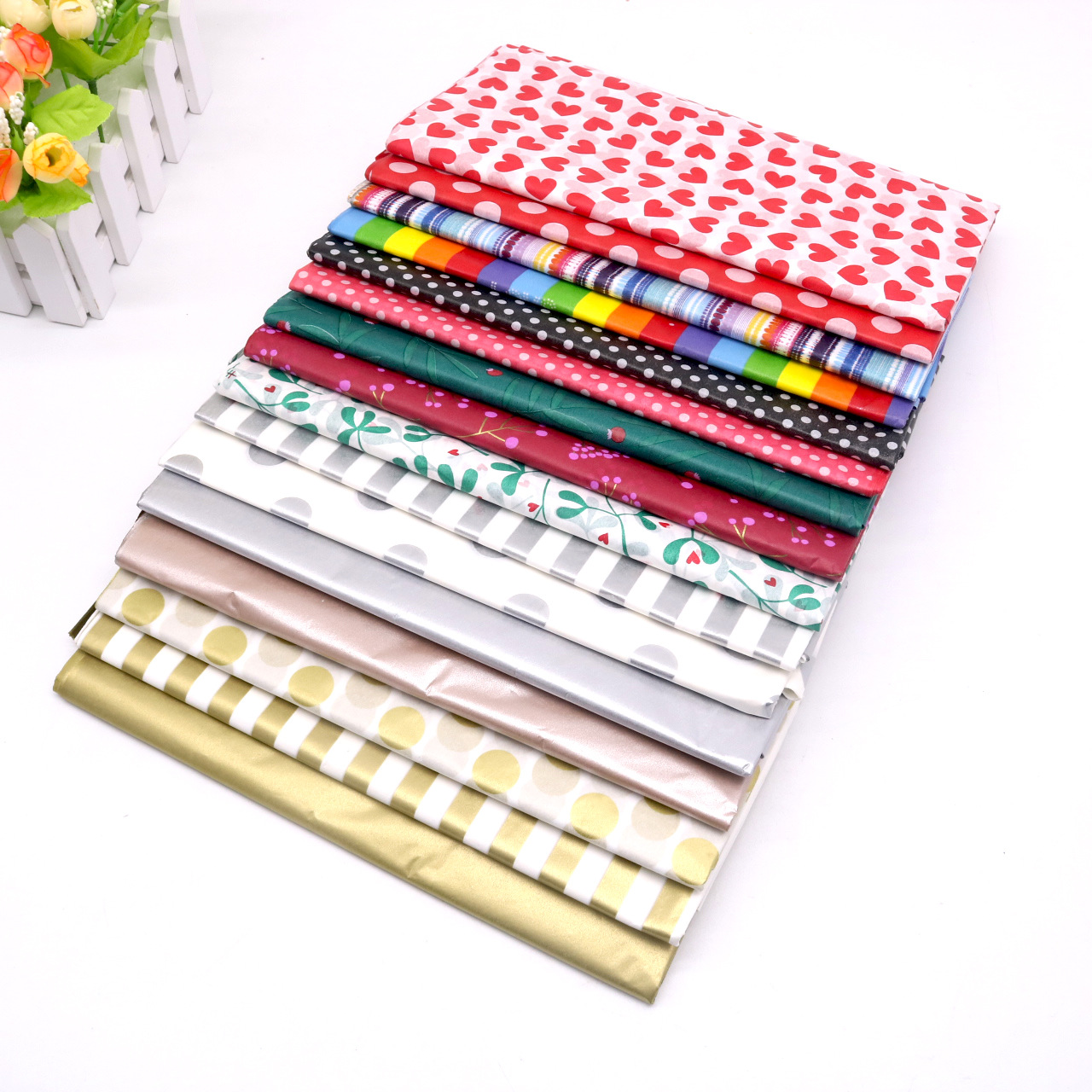 Fabricante spot copia de color papel de algodón papel de embalaje de fuegos artificiales papel de seda papel de Sydney 10 hojas 51*66cm