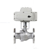 Q941F-16P Электрический регулирующий клапан нержавеющий сталь шариковой клапан 304 Флапан из нержавеющей стали.