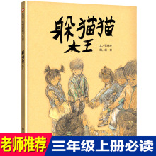 精装硬壳躲猫猫大王三年级绘本正版信谊世界图画书3-6岁