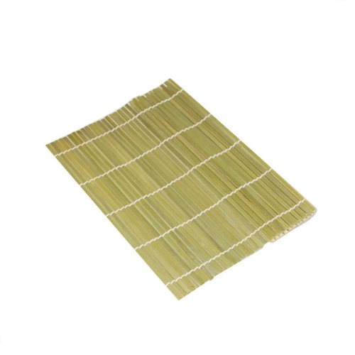 Large green leather sushi roll and white leather bamboo curtain DIY sushi making rice ball mold seaweed rice roll tool