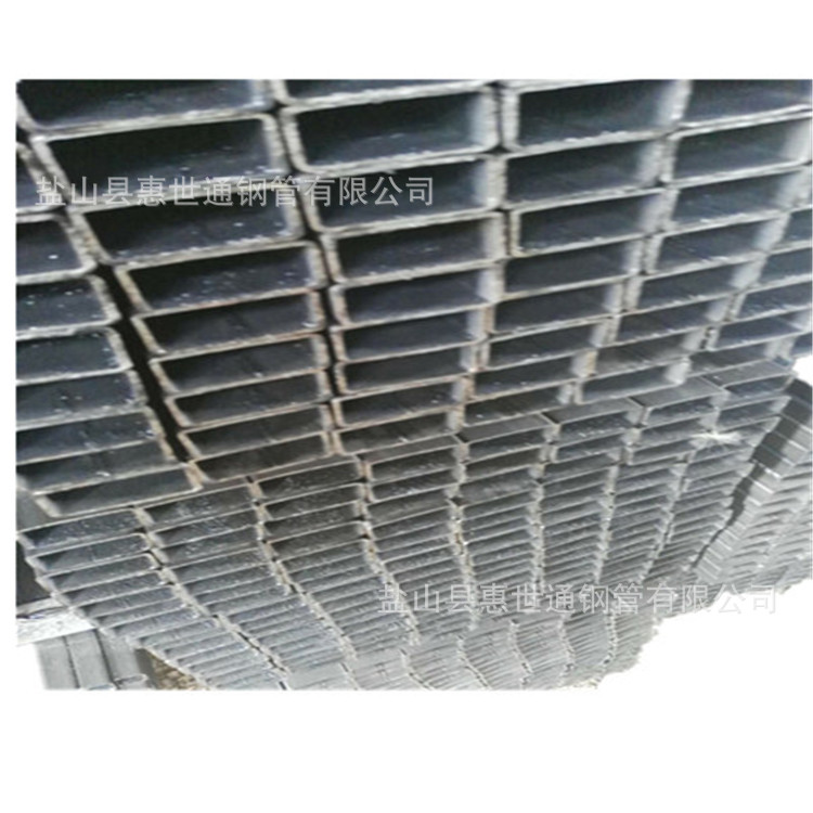 长沙方管出口设备用25*70*1-2矩形管配件 25*80*2护栏方管配件