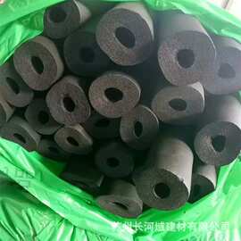 现货保温隔热阻燃橡塑海绵管  b1级橡塑管空调管道保温橡塑管套