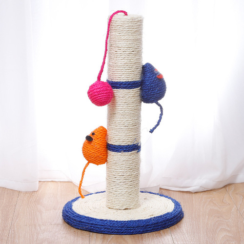 Manufacturer wholesale Pipitao cat toys crazy cat climbing column sisal clown multi-head column cat climbing frame