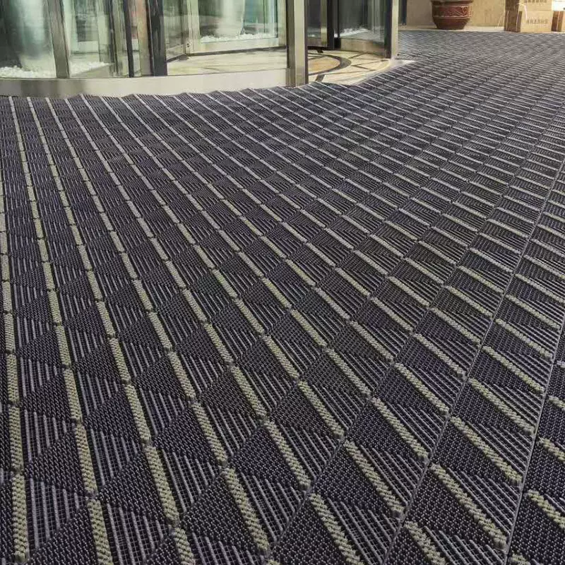 厂家批发EVA塑料三合一地垫火车站户外除尘地毯任意拼接尺寸