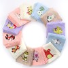 High density Coral Cartoon APPLIQUE towel water uptake Kerchief thickening children Towel Home Furnishing Zodiac