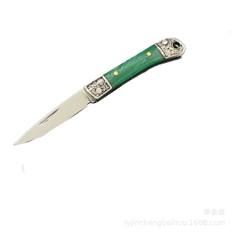 Guofeng ручная мини складная боевая сабля, складной меч, креативный походный нож для взлома, экспресс, фруктовый нож из нержавеющей стали