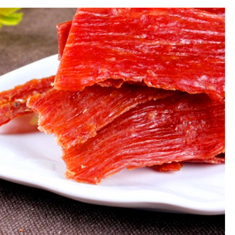 Beef jerky Jingjiang specialty large Zhang Zheng in bulk 20kg/box 500g/portion