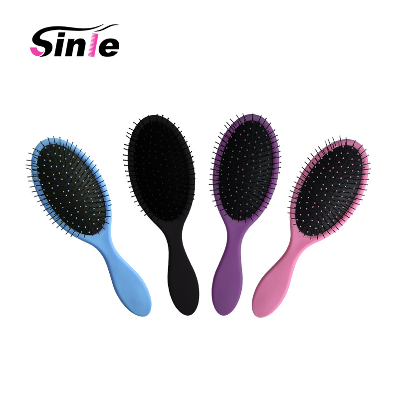 Estilo húmedo y seco cojín de aire peine hembra plástico transfronterizo bolsa de aire peine del pelo cabeza del cuero cabelludo masaje peine