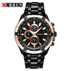 Fashionable watch strap stainless steel, high-end quartz watches, wish, Switzerland