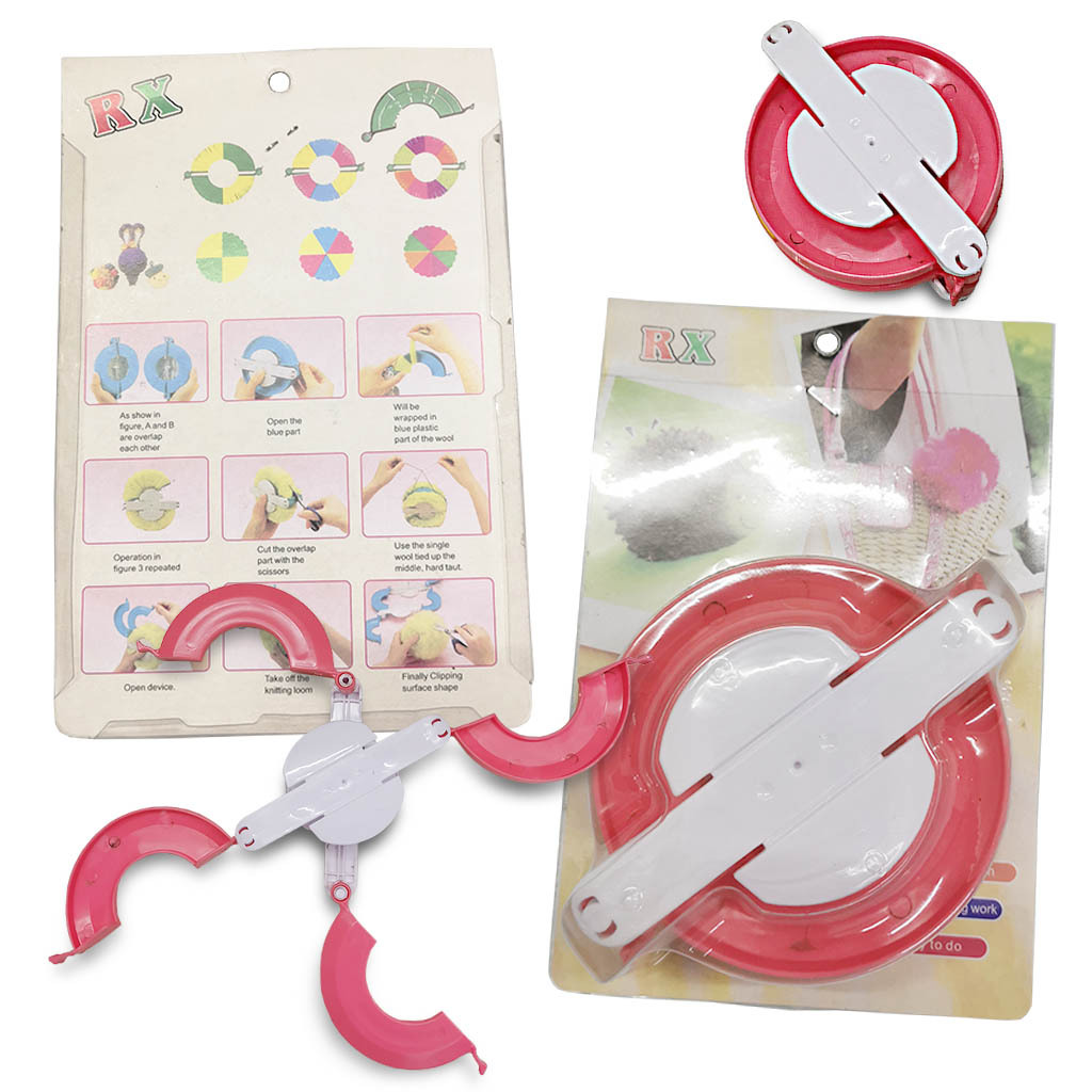 Ruixiang fábrica de agujas de suéter herramientas de tejer imitación japonesa super-grande bola de peluche 115MM máquina de bola de lana