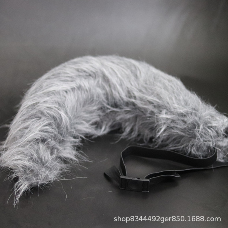 Animal Rhapsody Gray West Wolf Haru máscara de conejo cabeza cubierta beastars Halloween Cosplay props