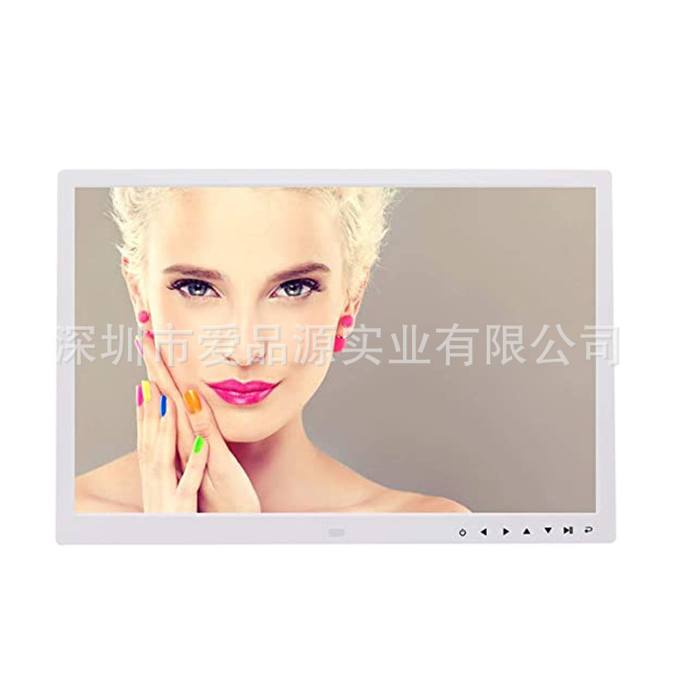 17inch Touch Button Digital Photo Frame Digital Photo Album HDMI High-Definition 1080P Wall-Mounted Display Stand Video Advertising Machine