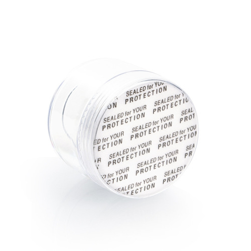 10/15/20g PS Cream Jar, Powder Compartment, Cosmetic Packaging Bottle, Travel Divided Bottle