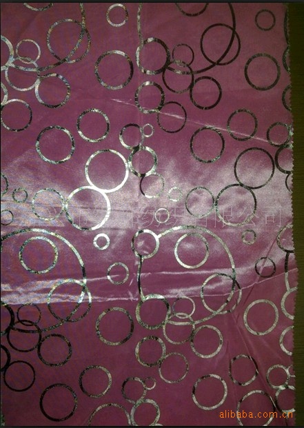 供应欧根纱烫金、雪纱、玻璃纱欧根纱汉服面料