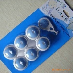 Baby safety power lock, children's anti-electric shock protection socket, anti-leakage 2-phase 2-pin protective cover, suction card installation