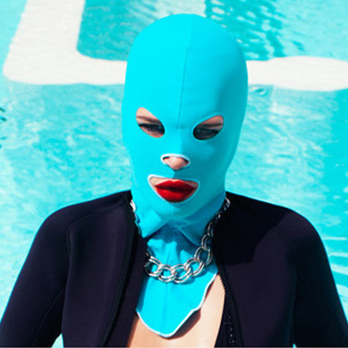 Wholesale swimming hoods, waterproof masks, sun protection masks, swimming caps, snorkeling and diving face kinis