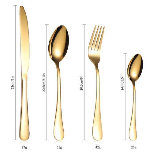 Exquisite Stainless Steel Tableware Set (48 Pieces) - Gift Box for Household, Kitchenware for Restaurants, Hotels, and Homes