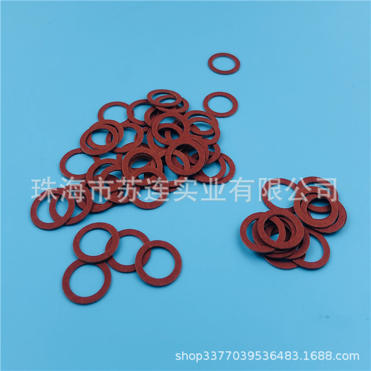 尼龙平垫圈耐磨耐高温绝缘塑料制品电木垫圈垫片