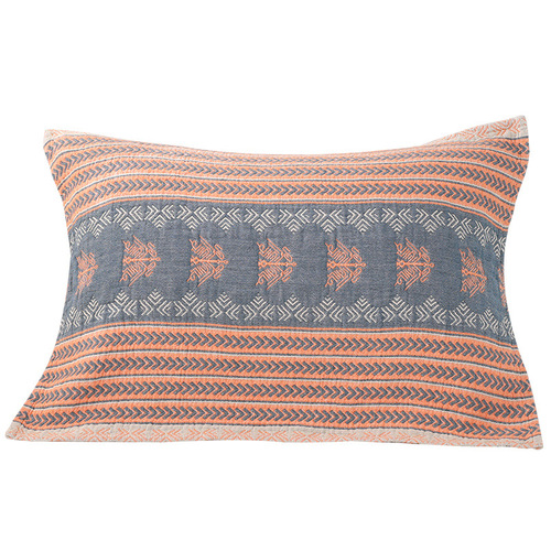 Cotton pillow towels, non-slip and non-falling, a pair of high-end European-style household gauze cover pillow towels