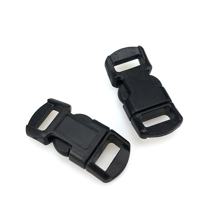 Los fabricantes suministran plástico POM color mini correa de perro hebilla de la hebilla del collar del animal doméstico 8mm epoxi hebilla