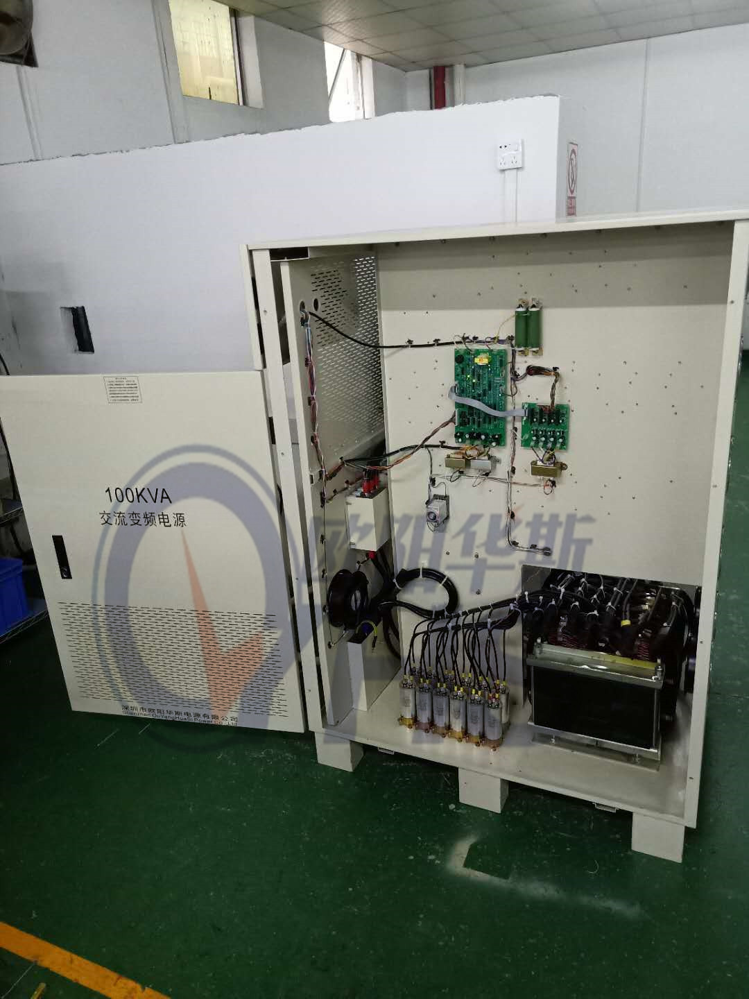 100KVA��Ƶ��Դ���������Ž��ͻ��ֳ������220V 60HZ