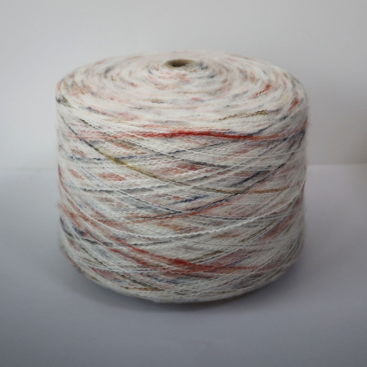 1/5nm 70%腈纶16%涤纶10%羊毛4%尼龙混纺纱 拉毛纱 花式纱 羊毛纱