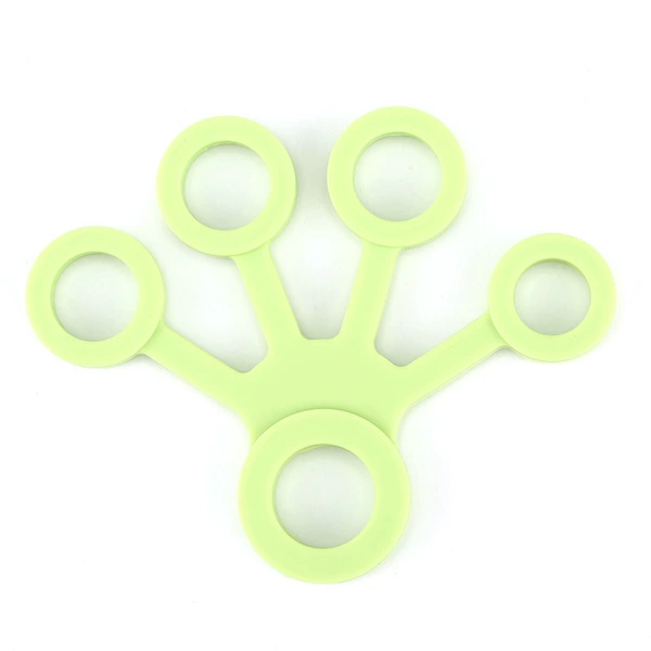 Fan -shaped light green