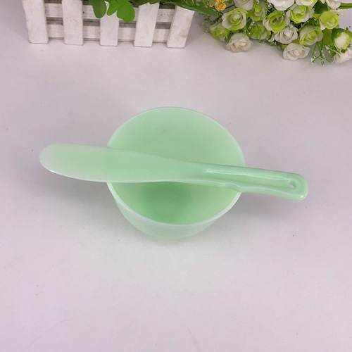 DIY beauty silicone mask bowl set, mask adjusting bowl, beauty salon mask soft bowl, mask adjusting stick, homemade facial mask tool