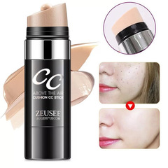 CC Cream Concealer Stick Brightening Mushroom Air Cushion CC Stick Hydrating Moisturizing Non-stuck Powder Cosmetics Same Style