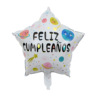 18 -inch Western Birthday Happy Aluminum Film Balloon Feliz Cumpleanos Western Birthday Party Decoration Balloon