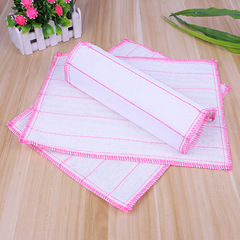 廠家直銷棉紗洗碗布 家紡家飾洗碗巾超細纖維抹布毛巾1元百貨批發