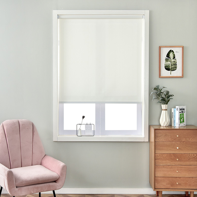 Roller Blinds Can Be Installed Without Drilling Holes in the Kitchen, Bathroom, Toilet, Waterproof Blinds, Sunshade Fabric