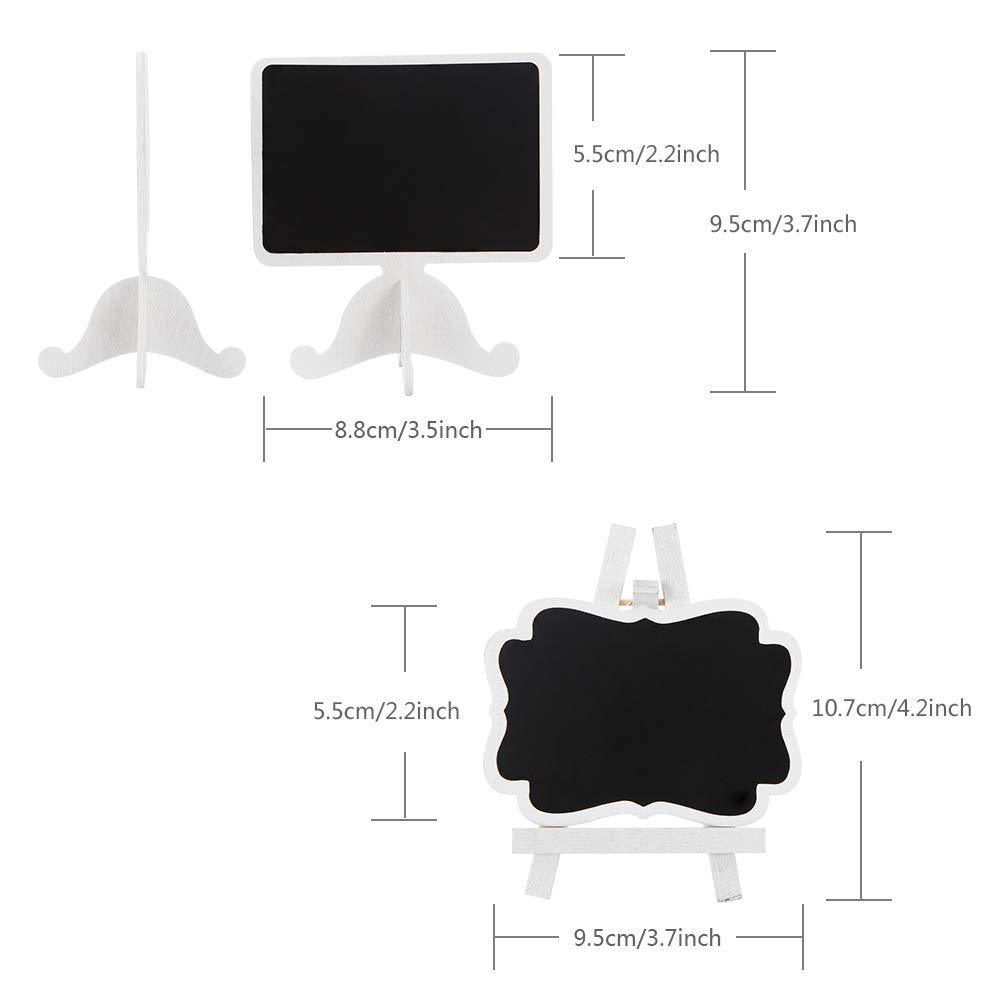 木质迷你立式小黑板 木制diy婚礼派对桌面展示板 小清新留言黑板