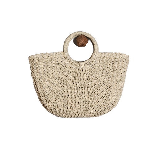 One piece Dafa manufacturer wholesale ins2024 new straw bag retro women's bag handbag pastoral bag woven bag