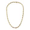 Quality brass fashionable brand necklace, chain for key bag , European style