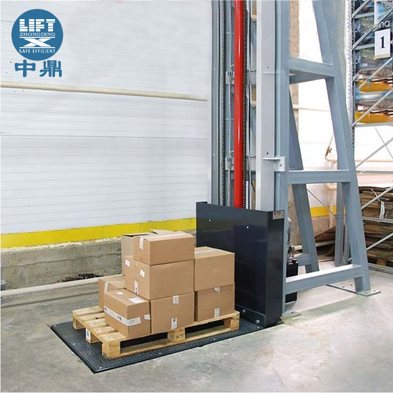 单体液压电动载货升降平台 3米小型厂房货梯 室内外500kg升降机