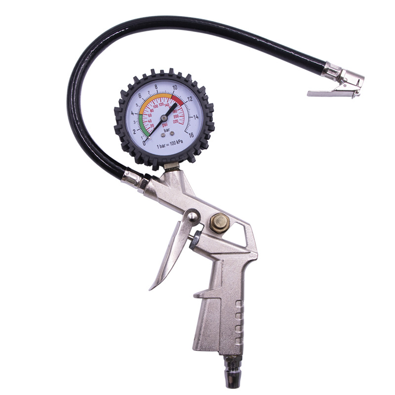 Calibrador de presión de neumáticos medidor de presión de aire alta precisión con neumático de coche inflable monitor de presión digital medidor de presión de neumáticos pistola de bomba de aire image 6