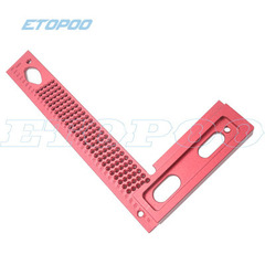 ETOPLOO Woodworking Straight Edge Ruler Right Angle Ruler Woodworking Scale L-shaped Ruler Clamps Woodworking Tools