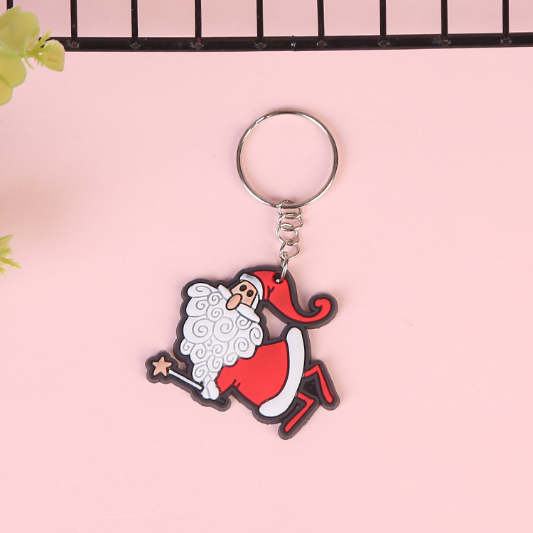 クリスマスpvcアニメのキーホルダー小商品創意プレゼントのキーホルダー卸売り|undefined