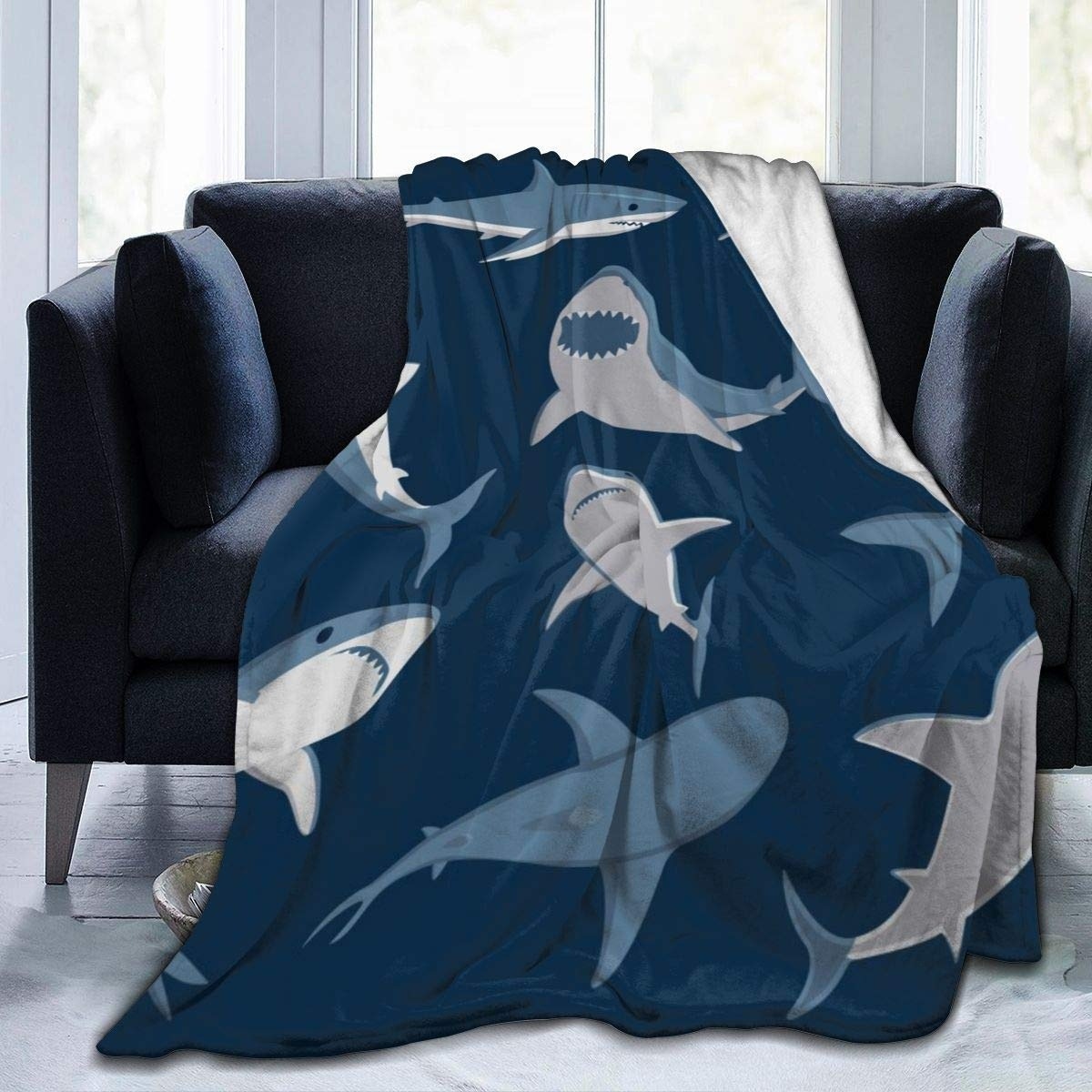 Creative keep warm duvet, digital double-sided flannel sofa