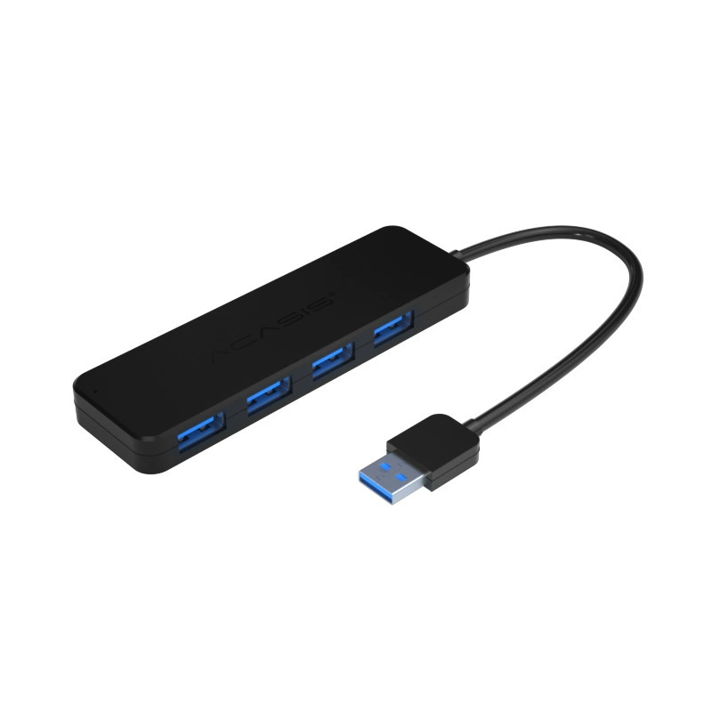 Удлинитель-разветвитель Acasis USB3.0 с одним портом на четыре высокоскоростных порта USB 3.0 для ноутбука