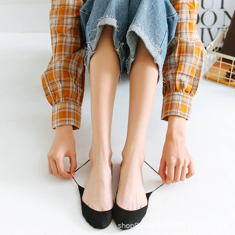 Summer invisible shoes high heels, lanyard holder, socks, lifting effect, wholesale