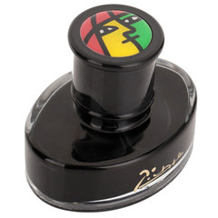 Pimio Picasso Gel Ink Pen Black Pure Black, Pure Blue Non-Carbon, Non-Clogging Gel Ink 50ml