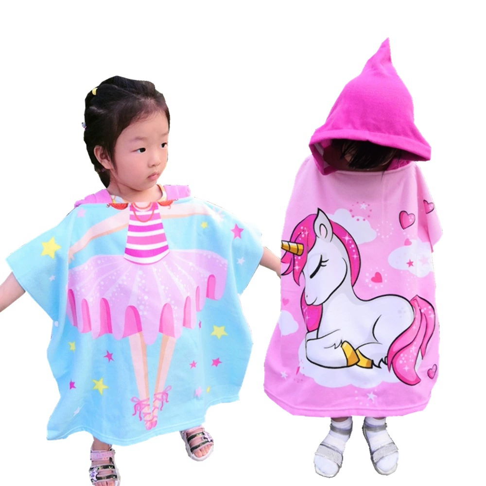 Модернизированный новый пляжный плащ в Корейском стиле, детское банное полотенце, банный халат, детское пляжное полотенце для младенцев
