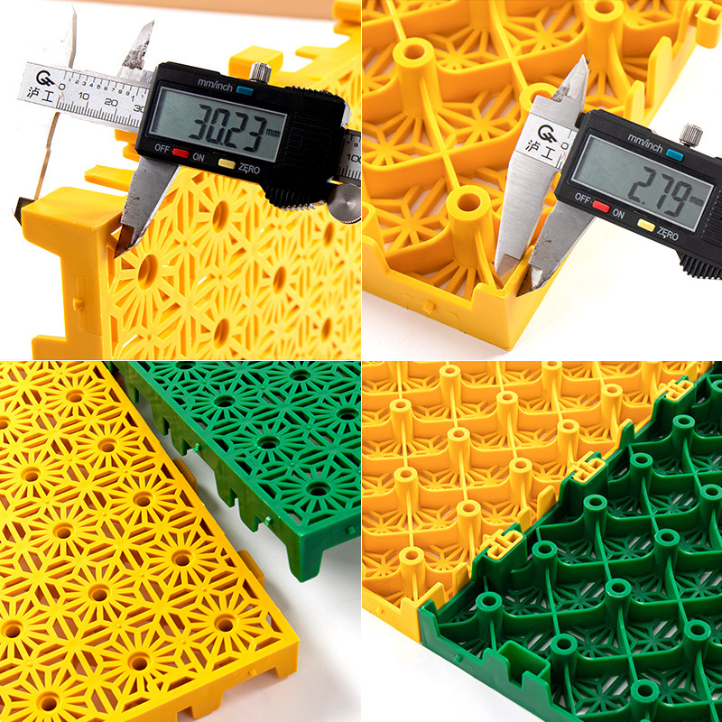 3cm nuevo material de lavado de coches de plástico empalme rejilla piso 4S belleza tienda piso drenaje rejilla piso mat