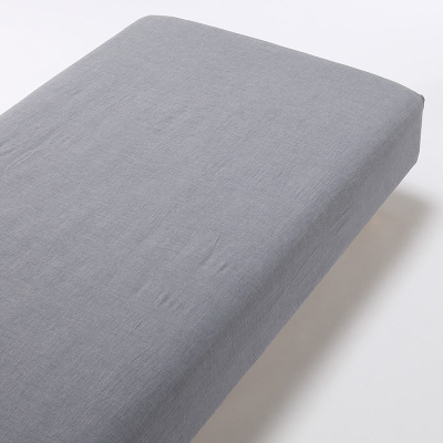 Japanese unprinted bed sheet single piece pure cotton double Nordic style pure plain color simple single foreign trade cotton quilt